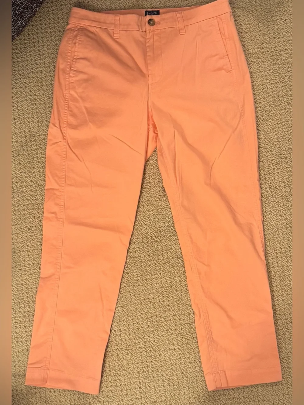 J.Crew High-Rise Girlfriend Chino Size 8